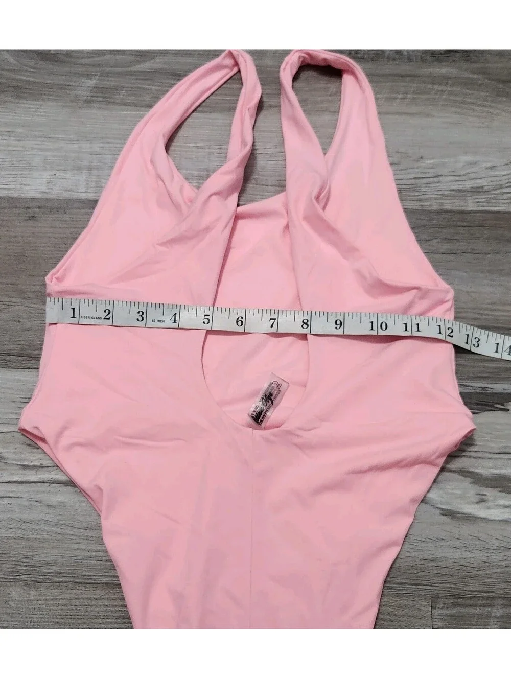 Reina Olga Swimsuit Size 2 Pink Bay watch One Piece Pink Double Lined